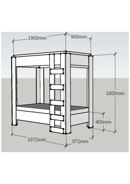 EvModüler Smart Ranza 006-01 Beyaz Beyaz fiyatları