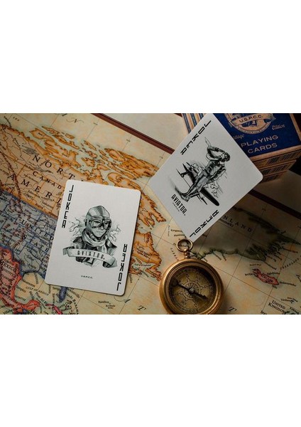 Bicycle Aviator Heritage Ed. Oyun Kartı Destesi (Orjinal Bicycle Koleksiyonluk Oyun Kağıdı) modelleri