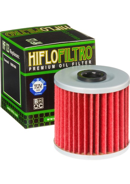 HF123 Premium Motosiklet Yağ Filtresi TUV Onaylı