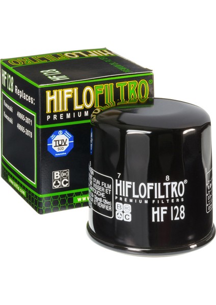 HF128 Premium Motosiklet Yağ Filtresi TUV Onaylı
