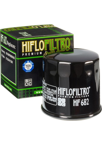 HF682 Premium Motosiklet Yağ Filtresi TUV Onaylı