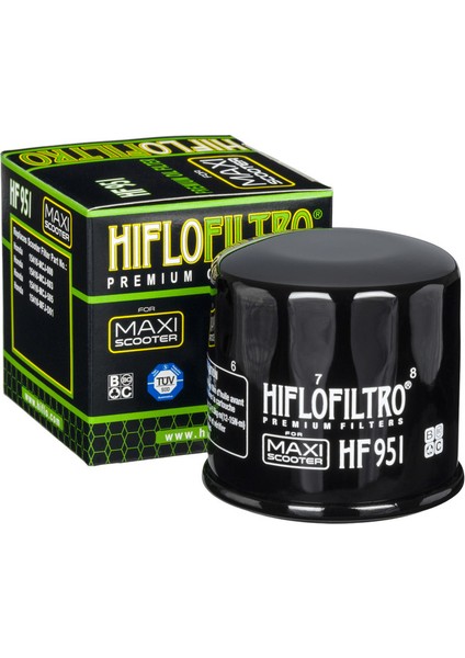 HF951 Premium Motosiklet Yağ Filtresi TUV Onaylı