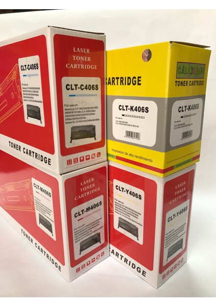 ® for Samsung Clp365W Toner Takım fiyatları