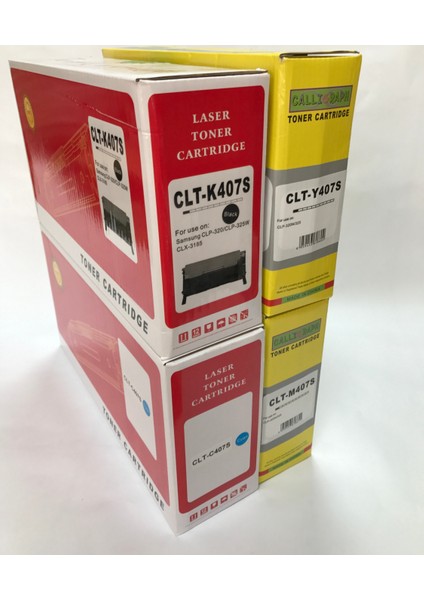 ® for Samsung Clp325 Toner Takım