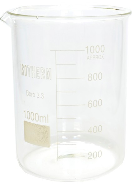 İsotherm Beher Cam Kısa Form 250 Ml
