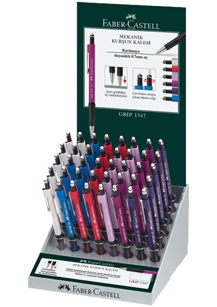 Faber Castell Versatil Kalem Grip 40 Lı 1347
