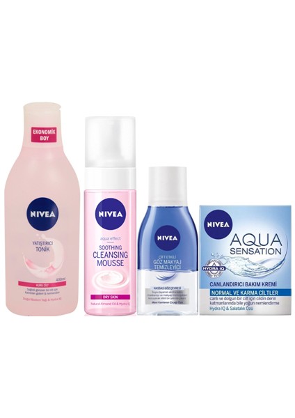 Cilt Bakım Seti 4'Lü