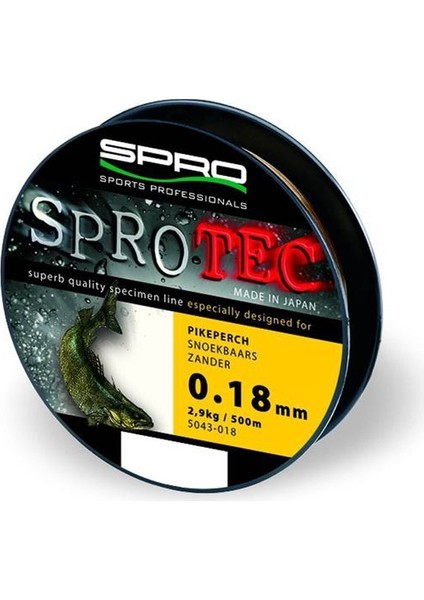 -Tec Levrek Misina 0.25 mm 5.6 Kg 500 M 1/5