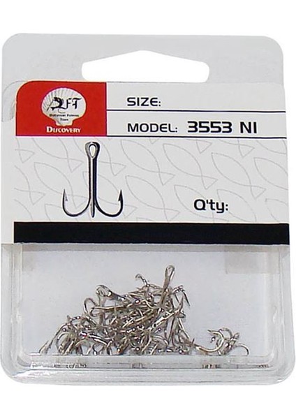 İğne Dft 3553 Treble Hook No:05 1/25