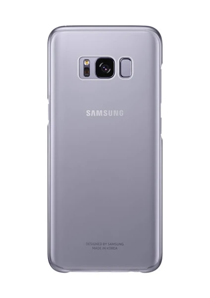 Galaxy S8 Plus Şeffaf Kılıf Mor - EF-QG955CVEGWW