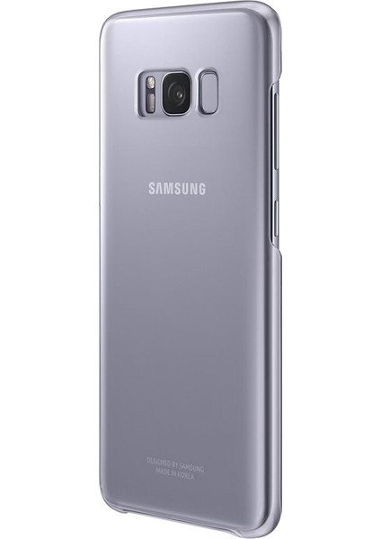 Galaxy S8 Plus Şeffaf Kılıf Mor - EF-QG955CVEGWW