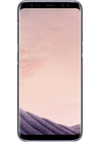 Galaxy S8 Plus Şeffaf Kılıf Mor - EF-QG955CVEGWW