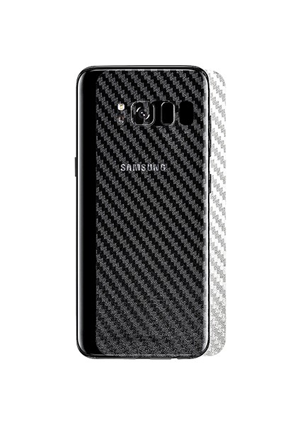 Samsung Galaxy S8 Plus Arka Şefaf Arka Koruma Bandı