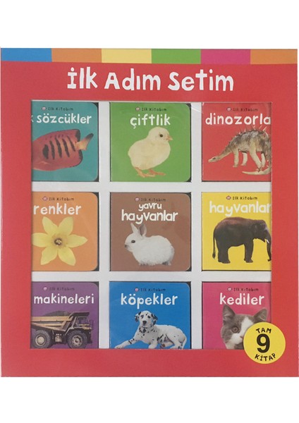 İlk Adım Setim (9 Kitap Takım)