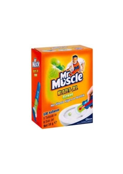 Tuvalet Temizlik Seti - Mr Muscle 2Li,Lavabo Acici, Jel Ve Glade