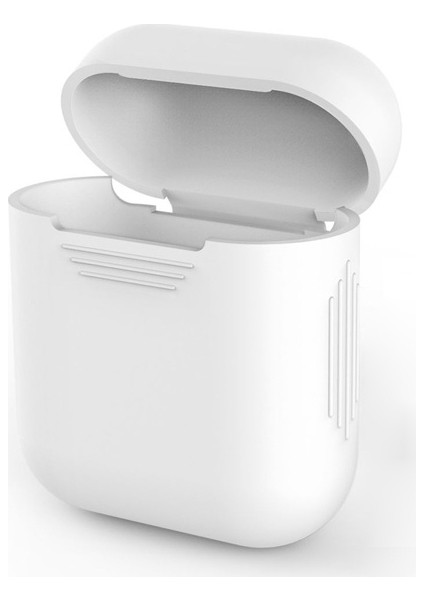Apple Airpods Silikon Kılıf Beyaz