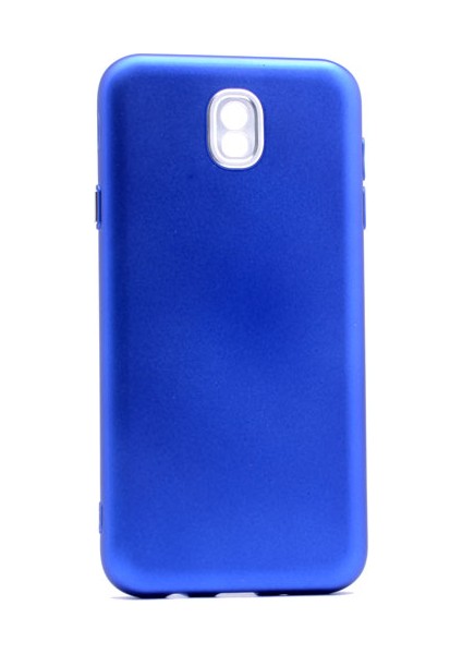 Case 4U Samsung Galaxy J330 Silikon Kılıf Luxury Mavi*