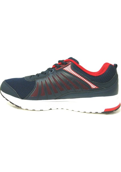 Lacivert Kırmızı Bağcıklı Easystep Sneakers Spor Ayakkabı modelleri