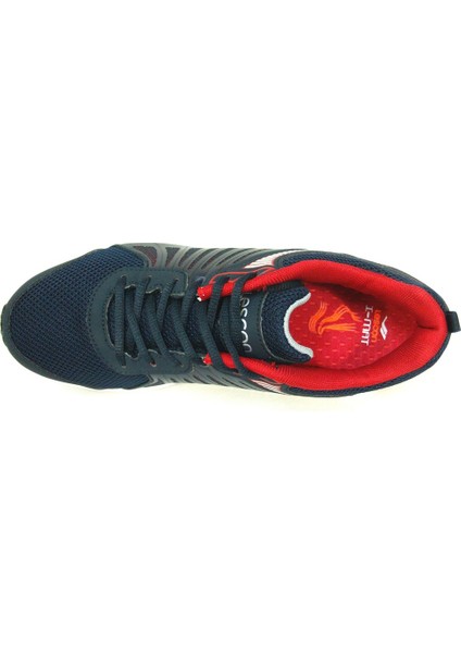 Lacivert Kırmızı Bağcıklı Easystep Sneakers Spor Ayakkabı fırsatları