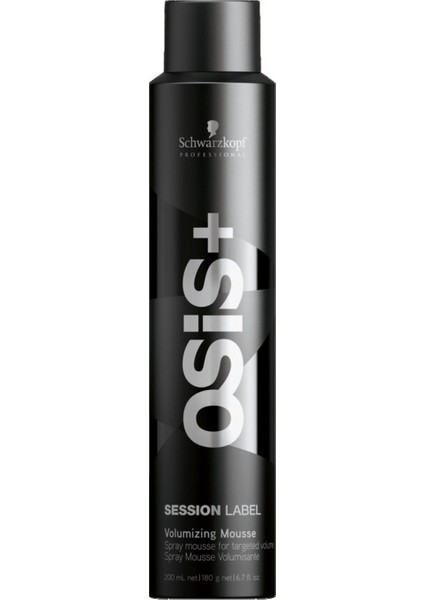 Osıs Session Label Volumizing Mousse Köpük 200Ml - Yeni Seri
