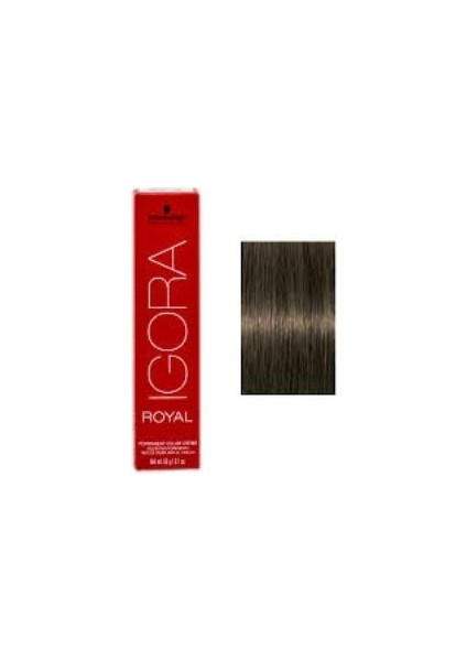 İgora Royal 6.63 Koyu Kumral Mat Çikolata