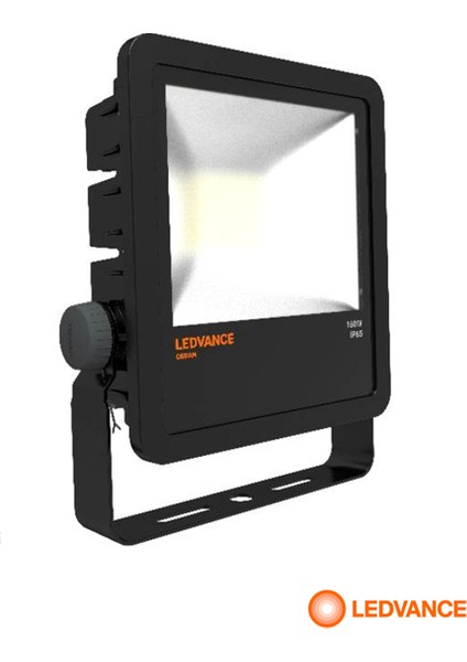 150W Led Projektör 4000K (Gün Işığı) Ledvance Floodlight Siyah Kasa