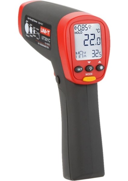 Unı-T Ut-301C Infrared Termometre -18°/+550°