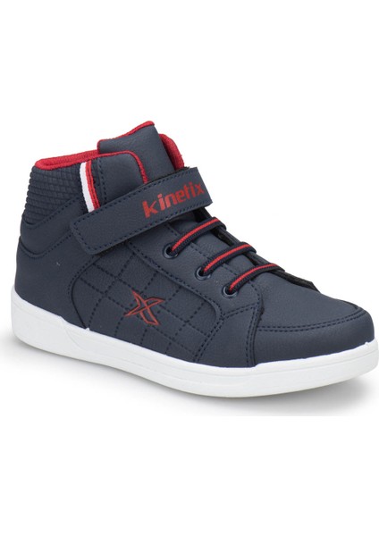 Lenko Hi Pu Lacivert Kırmızı Erkek Çocuk Sneaker Spor Ayakkabı