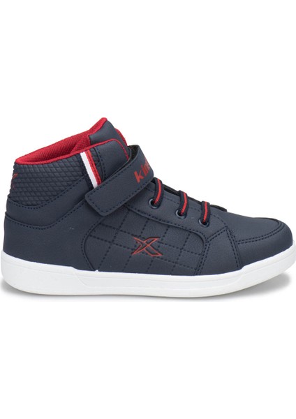 Lenko Hi Pu Lacivert Kırmızı Erkek Çocuk Sneaker Spor Ayakkabı