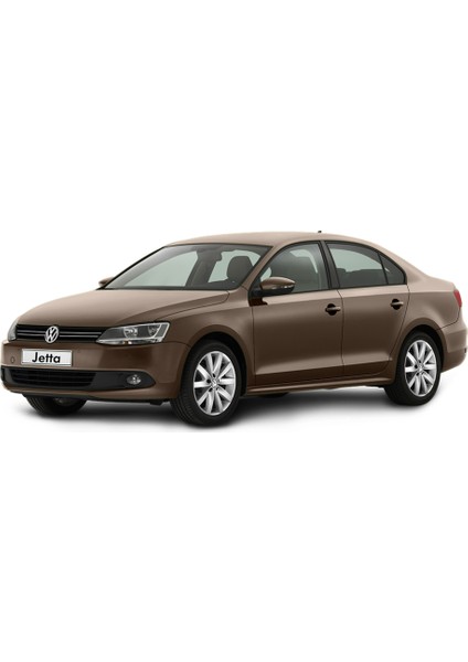 VW Jetta 2011-2017 Arası 4D Havuzlu Kauçuk Paspas Siyah