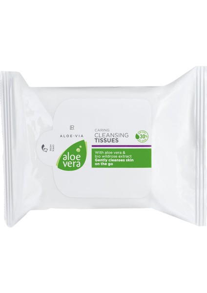 Aloe Via Aloe Vera Yumuşak Temizleme Mendilleri