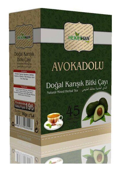 Avakadolu Karışık Bitki Çayı