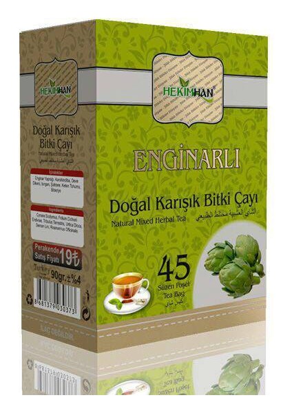 Enginarlı Karışık Bitki Çayı