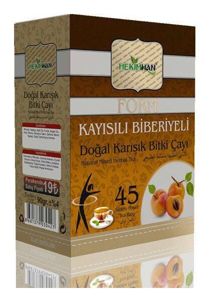 Kayısılı Biberiyeli Karışık Bitki Çayı