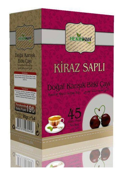 Kiraz Saplı Karışık Bitki Çayı