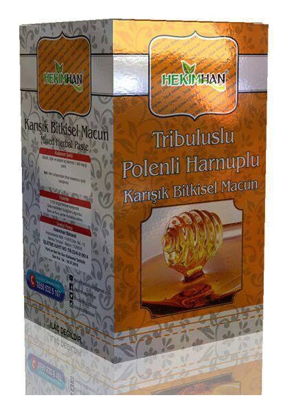 Tribuluslu Polenli Harnuplu Bitkisel Macun 420 gr
