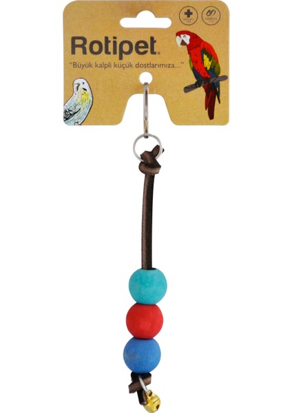 Kuş Oyuncağı Derili Sarkaç