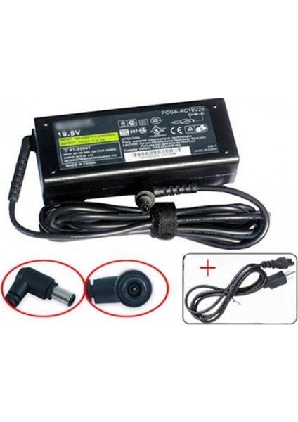 Sony 6.0 x 4.4 Mm 90 Watt Notebook Adaptörü