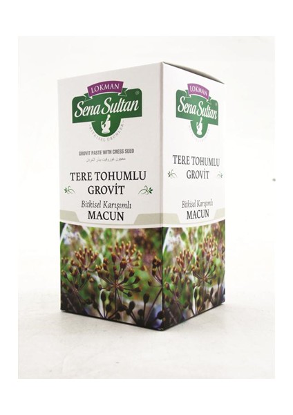 Ballı Tere Tohumlu Grovit Macunu (420 Gr.)-Gua