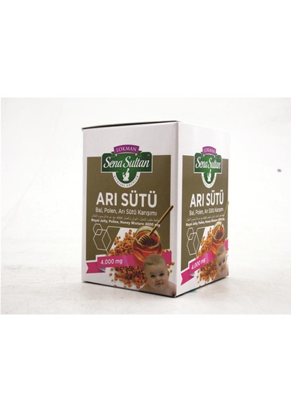 Arı Sütü Polen Bal Karışımlı-(4000 mg) 240 gr.