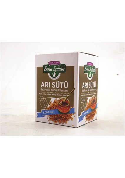 Arı Sütü Polen Bal Karışımlı-(8000 mg) 240 gr.