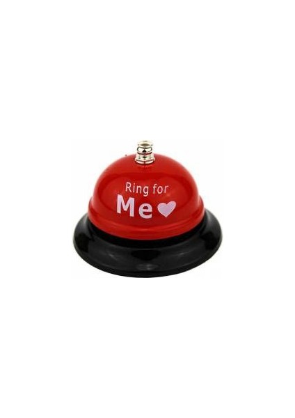 Ring For Me Masaüstü Dekoratif Resepsiyon Zili (Kırmızı)