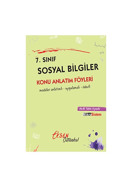 7. Sınıf Sosyal Bilgiler Konu Anlatım Föyü (29 Adet)