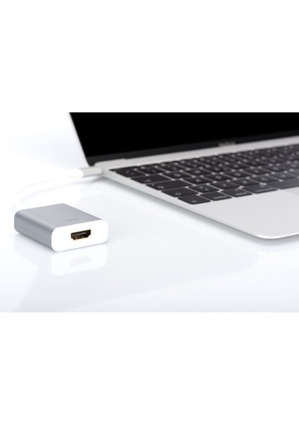 Usb Type C 4K Hdmı Adapter, Aluminium Housing, 20Cm Cable Length Chipset Da-70836