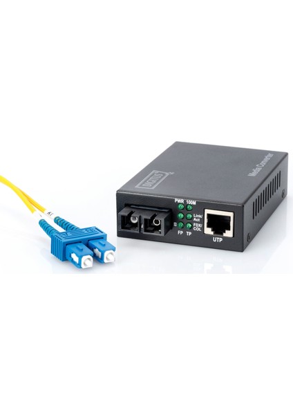 Media/Rate Converter, 10/100Base-Tx - 100Base-Fx (Singlemode 20 Km, Sc) Dn-82021-1