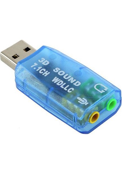 S-Lınk Hy-U705 Usb 2.0 Ses Kartı 5.1 Ch ( Usb To Ses Çevirici ) Hy-U705