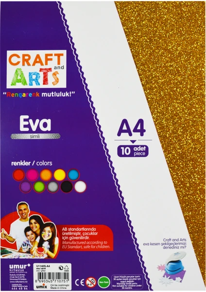 Craft And Arts Simli Eva 2Mm 10 Renk