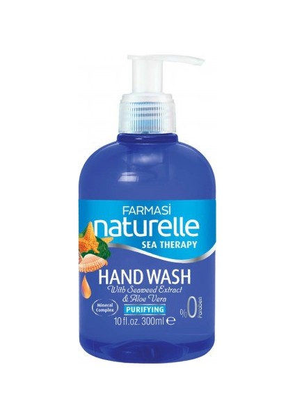 Naturelle Deniz Mineralli Arındırıcı Sıvı El Sabunu