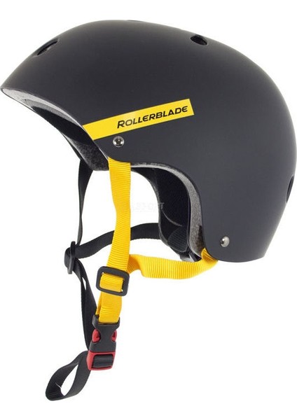 Downtown Black Yellow Paten Kaskı