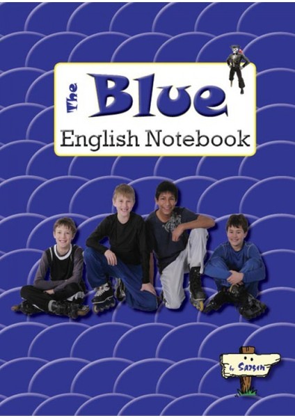 Blue English Notebook